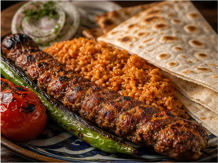 Adana Kebap at Anatolia Grill