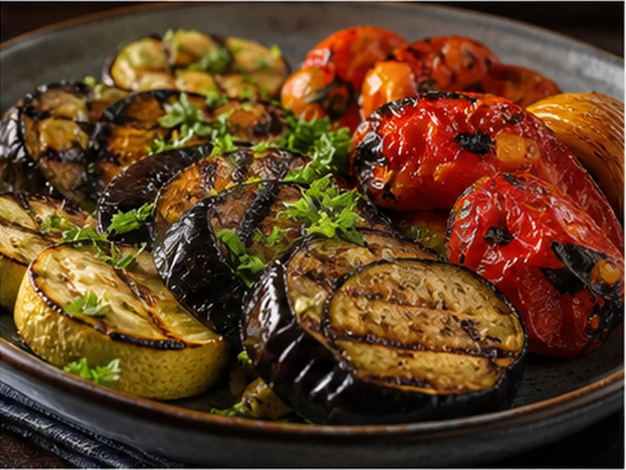 Charred Vegetable Grill at Anatolia Grill