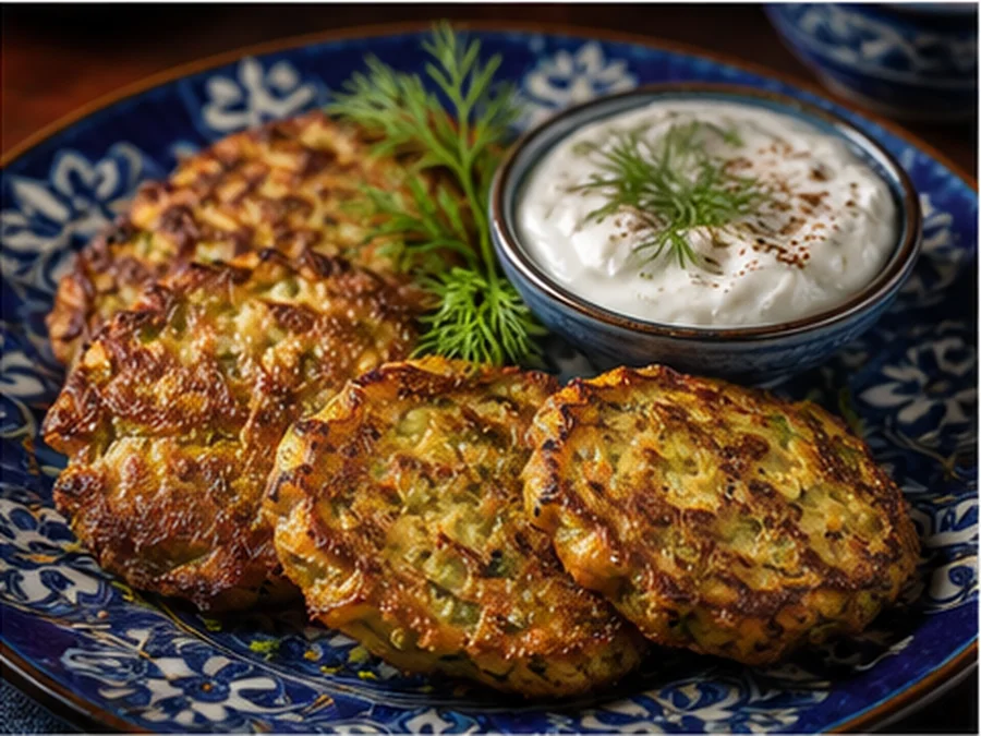 Mücver at Anatolia Grill