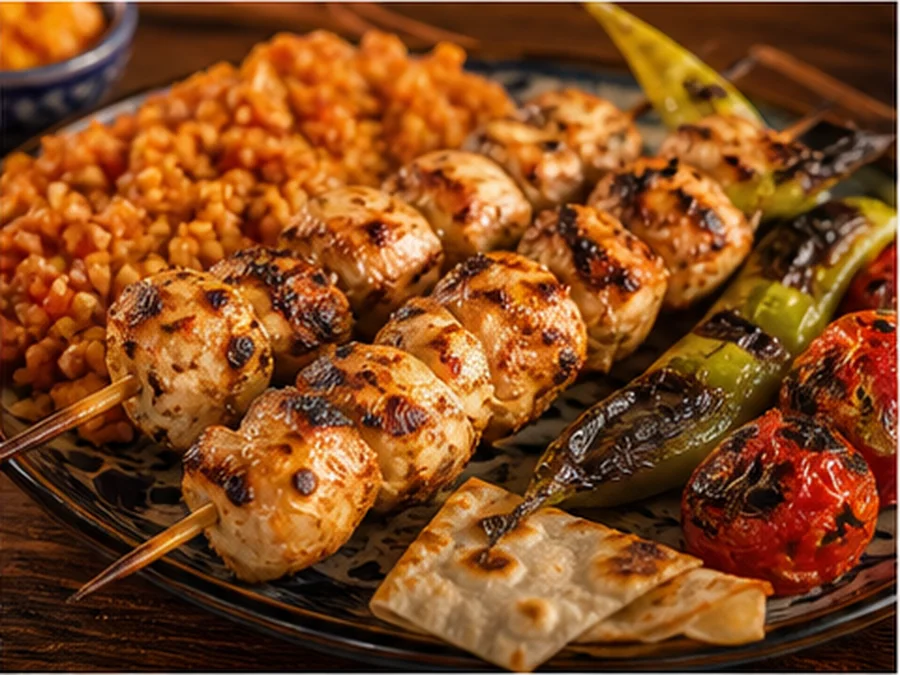 Tavuk Şiş at Anatolia Grill