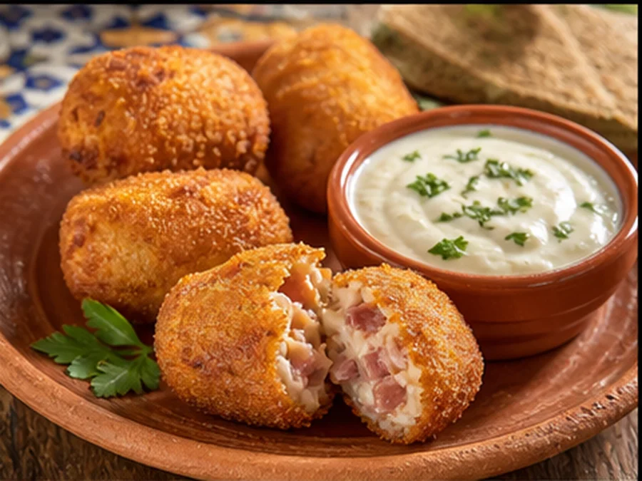 Croquetas de Jamón at Casa Sol Tapas