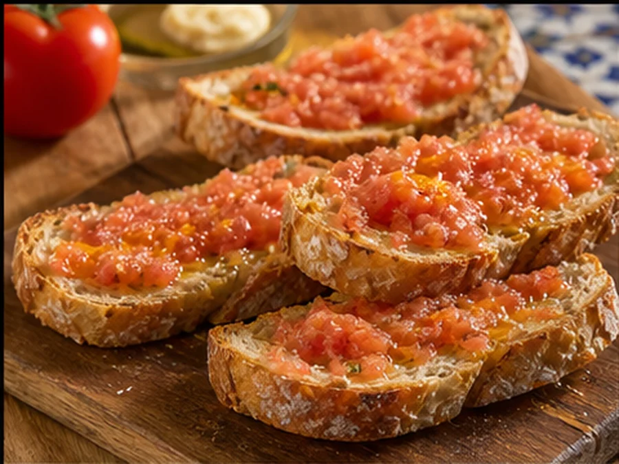 Pan con Tomate at Casa Sol Tapas