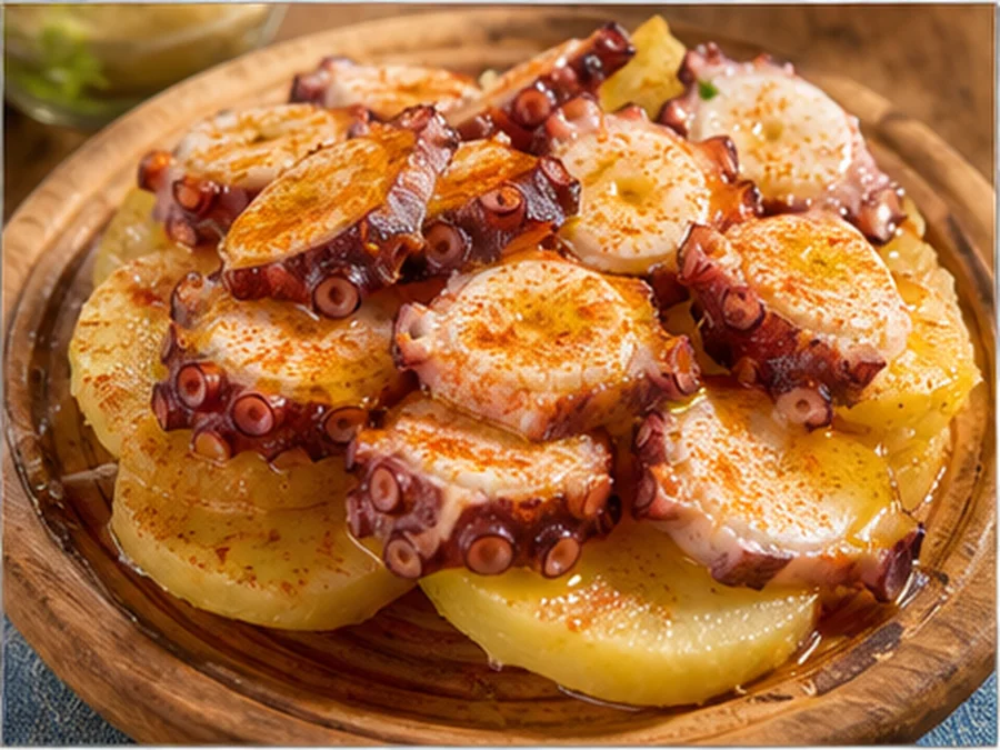 Pulpo a la Gallega at Casa Sol Tapas
