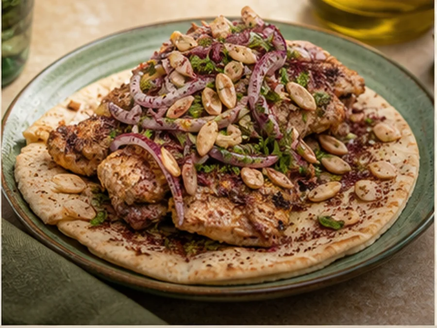 Chicken Musakhan at Levant Garden