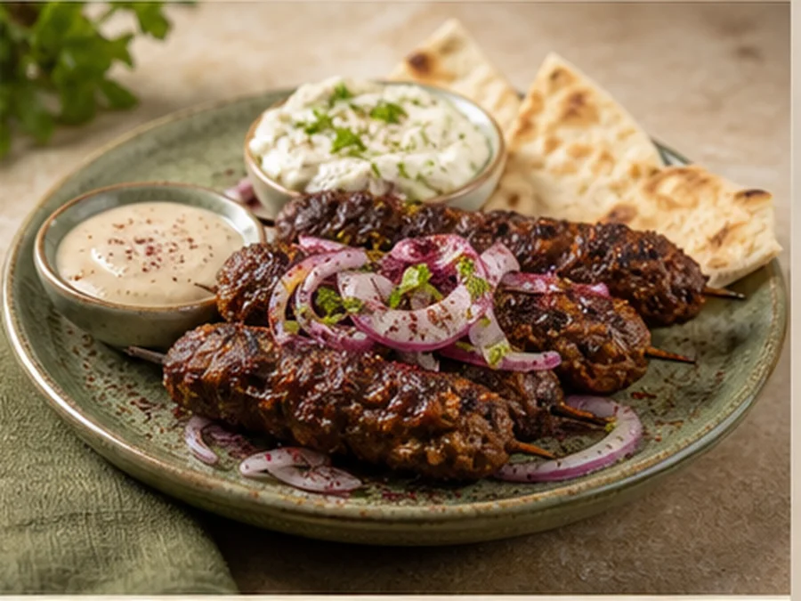 Lamb Kofta at Levant Garden