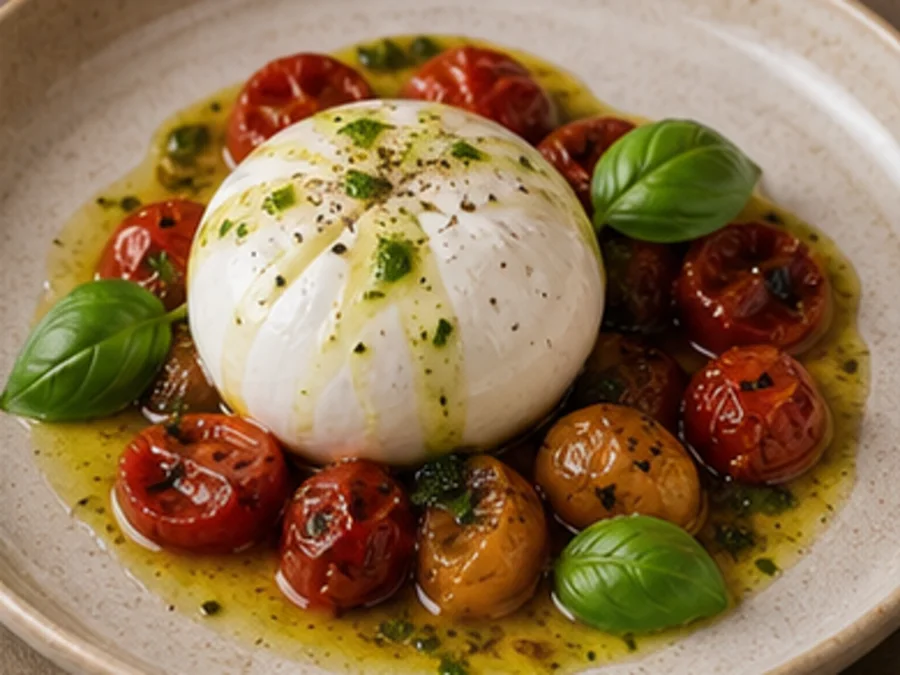 Burrata al Forno at Napoli Verde