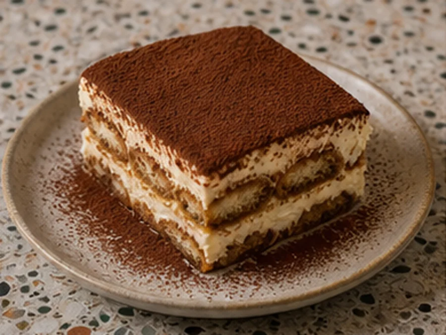 Tiramisu at Napoli Verde