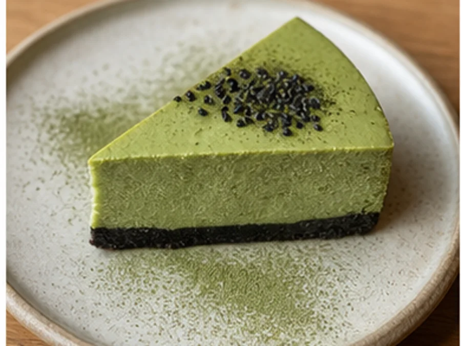 Matcha Cheesecake at Kumo Ramen Bar