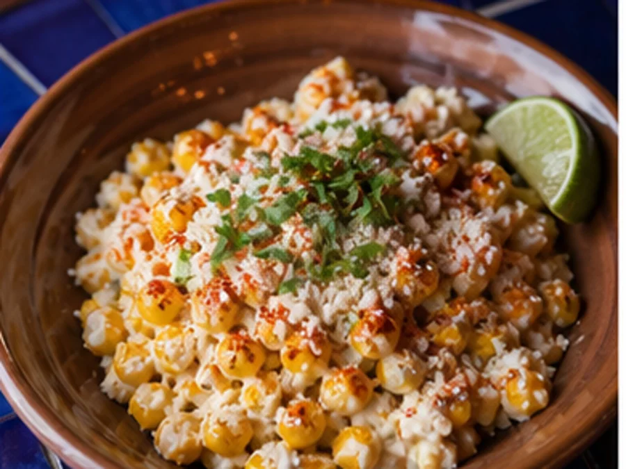 Smoky Esquites at Luna Roja Cocina