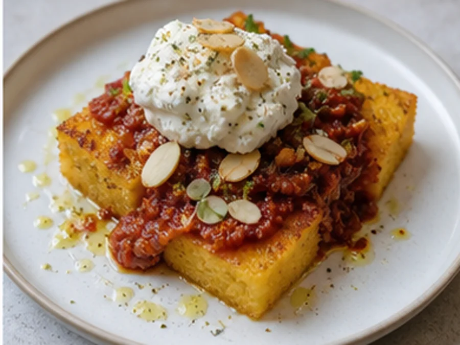 Crispy Polenta at Green Fork