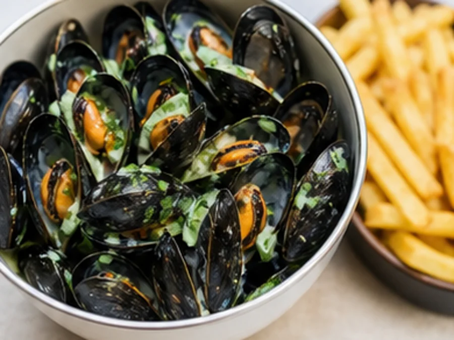 Moules Frites at Dock 11 Fish House