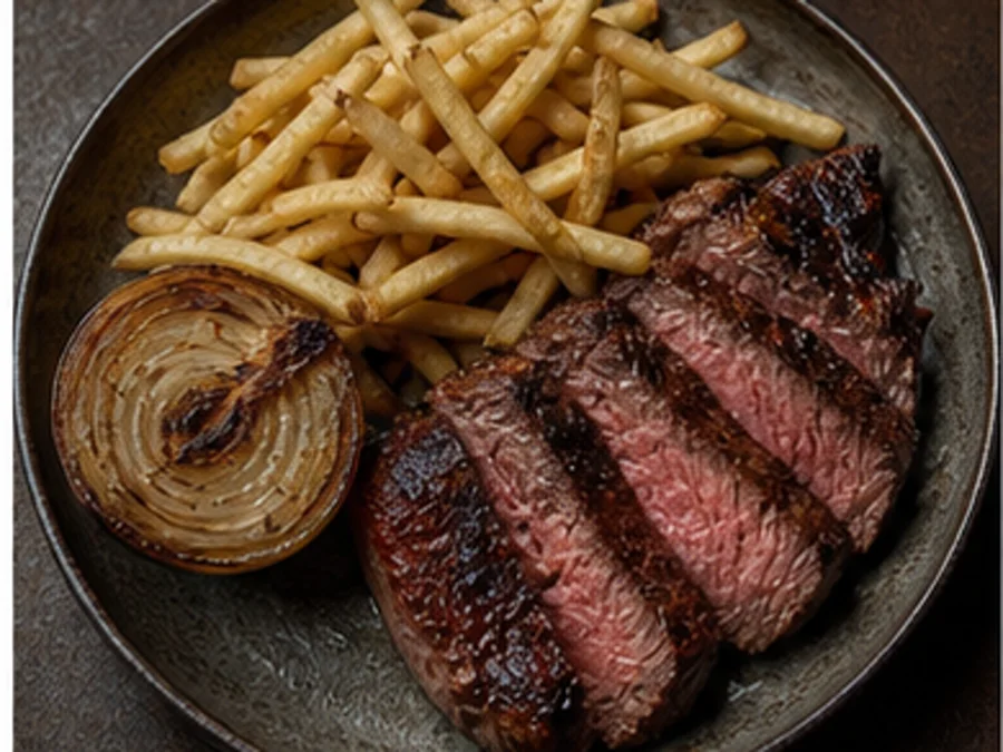 Dry-Aged Sirloin at Ember & Grain