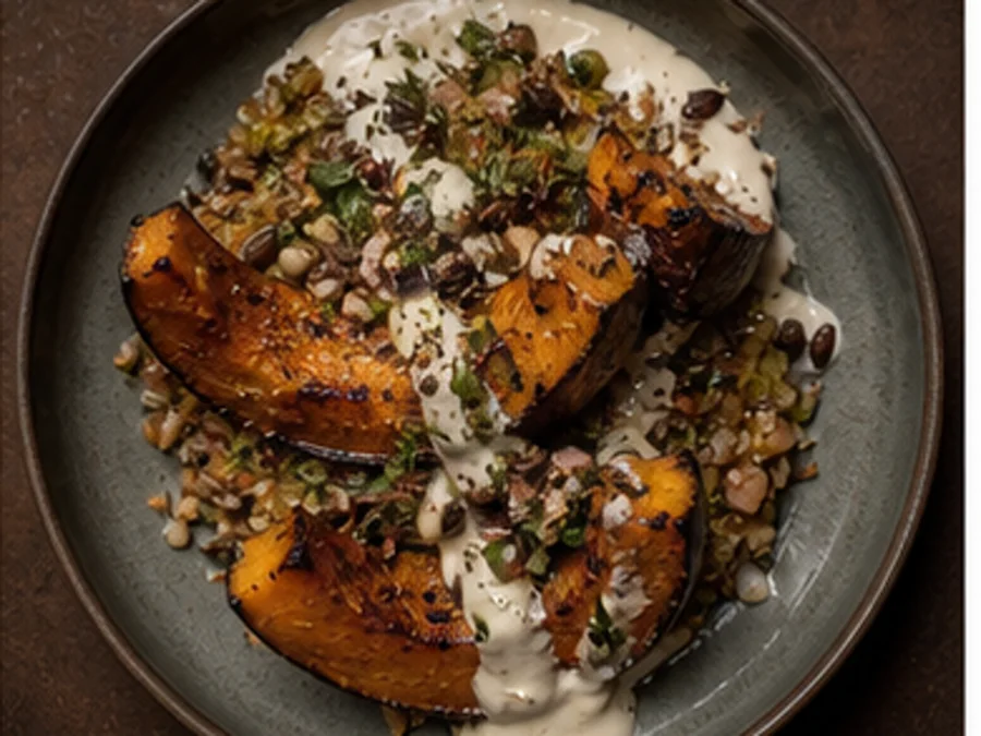 Ember-Roasted Squash at Ember & Grain