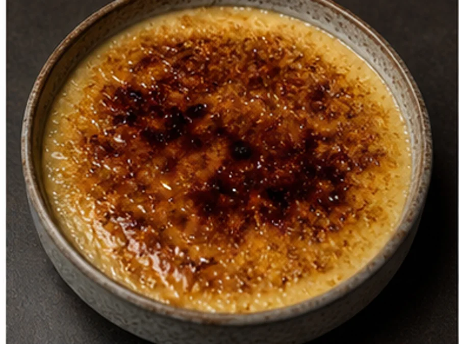 Burnt Honey Custard at Ember & Grain