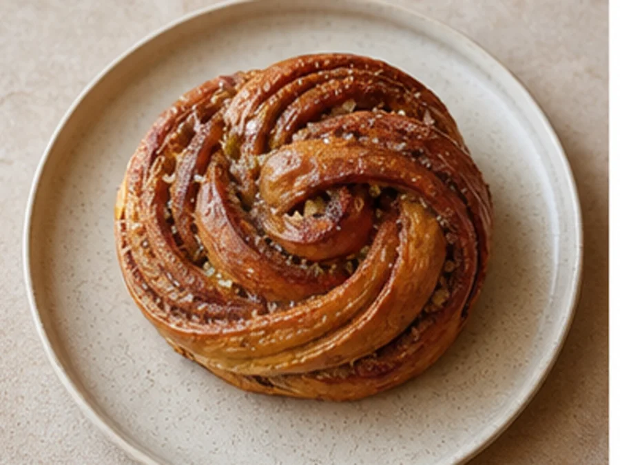 Cardamom Cinnamon Bun at Café Morgenrot