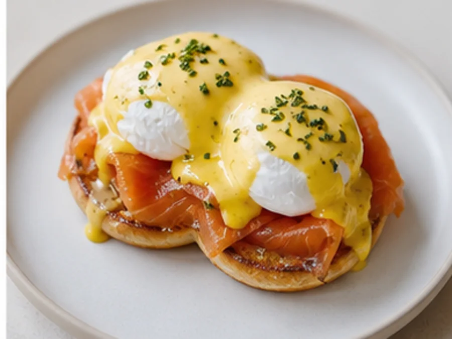 Eggs Royale at Café Morgenrot